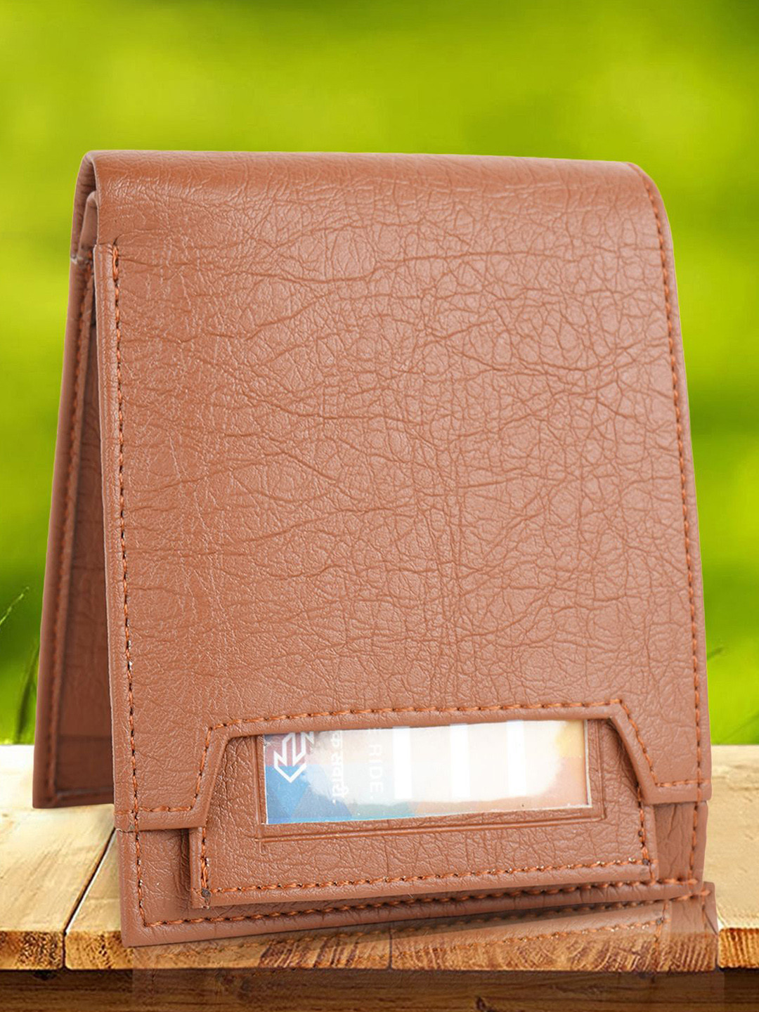 WILDAUK Men Textured PU Two Fold Wallet