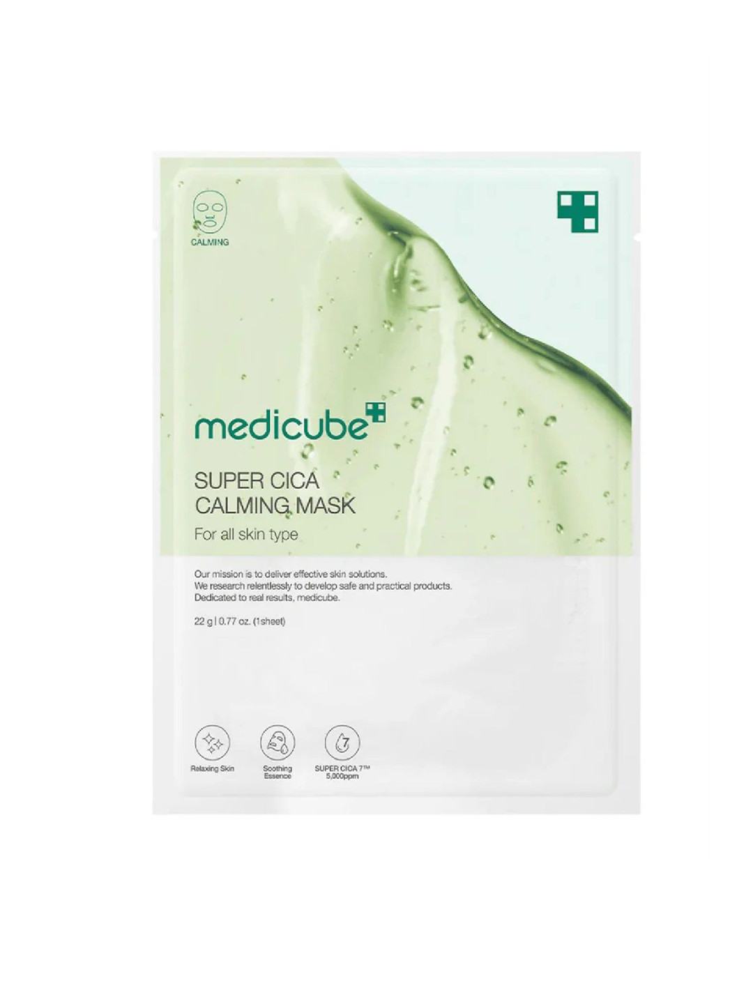 Medicube Tea Tree Arginine Super CICA Calming Mask - 22 g