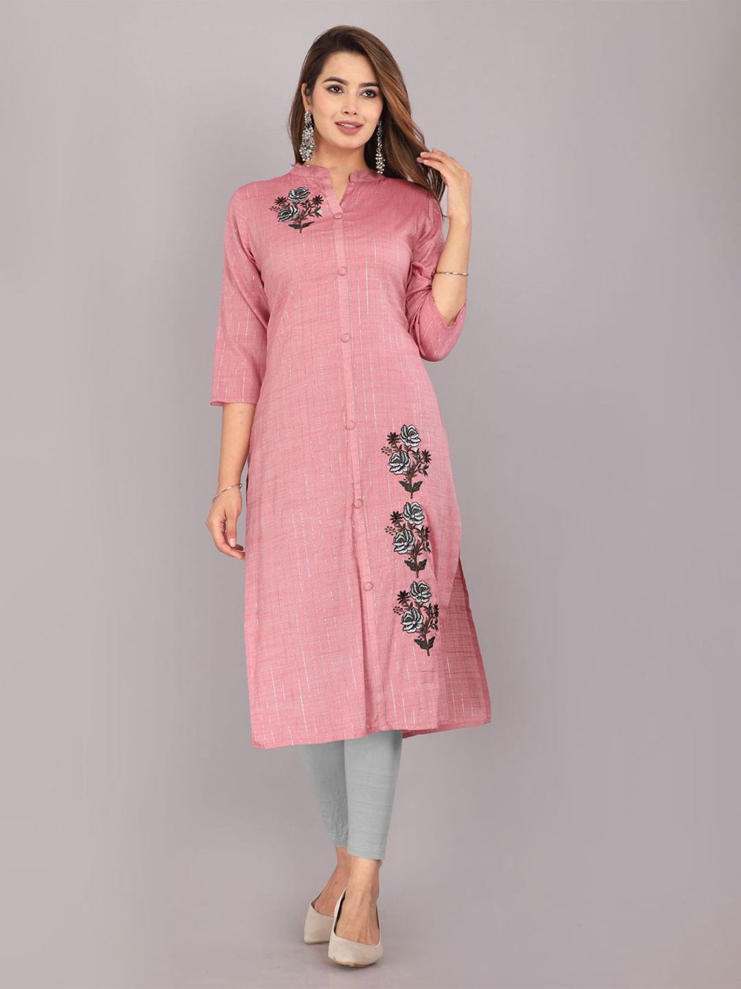 Mehsoos Floral Embroidered Kurta
