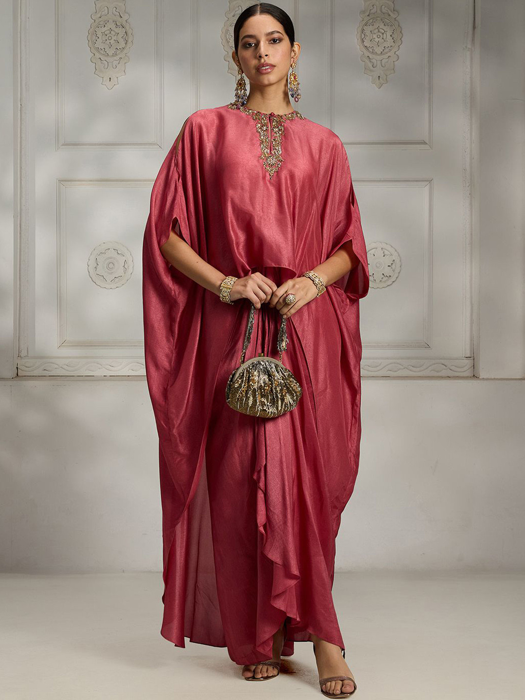 Rivaar By Rocky Star Embellished Top With Skirt Co-Ords
