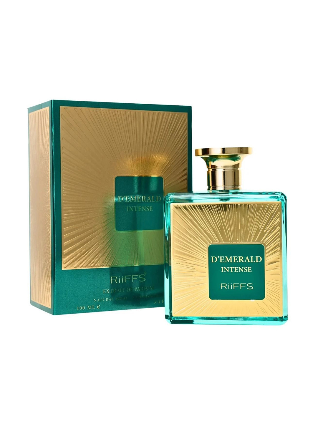 RIIFFS Men D'Emerald Intense Long Lasting Extrait de Parfum - 100 ml