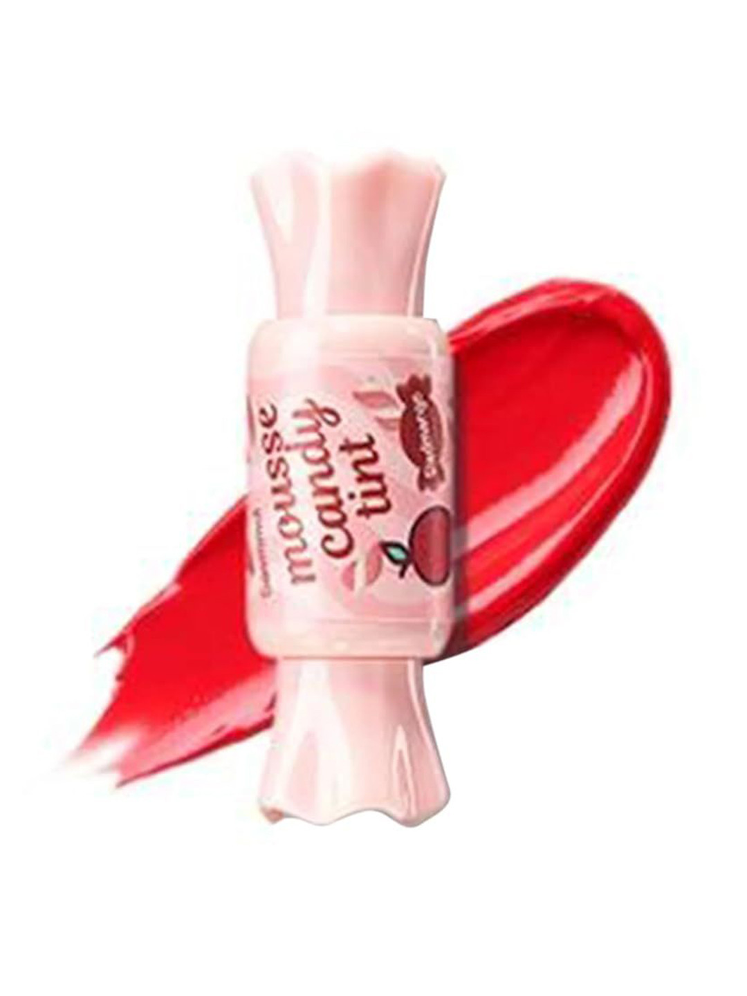 VBA Long Lasting Mousse Glossy Candy Tint - 6 ml - Strawberry - 1