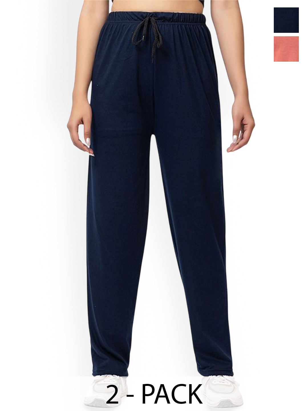 RG BY S.S. Clothing Pack Of 2 Mid Rise Cotton Trackpants