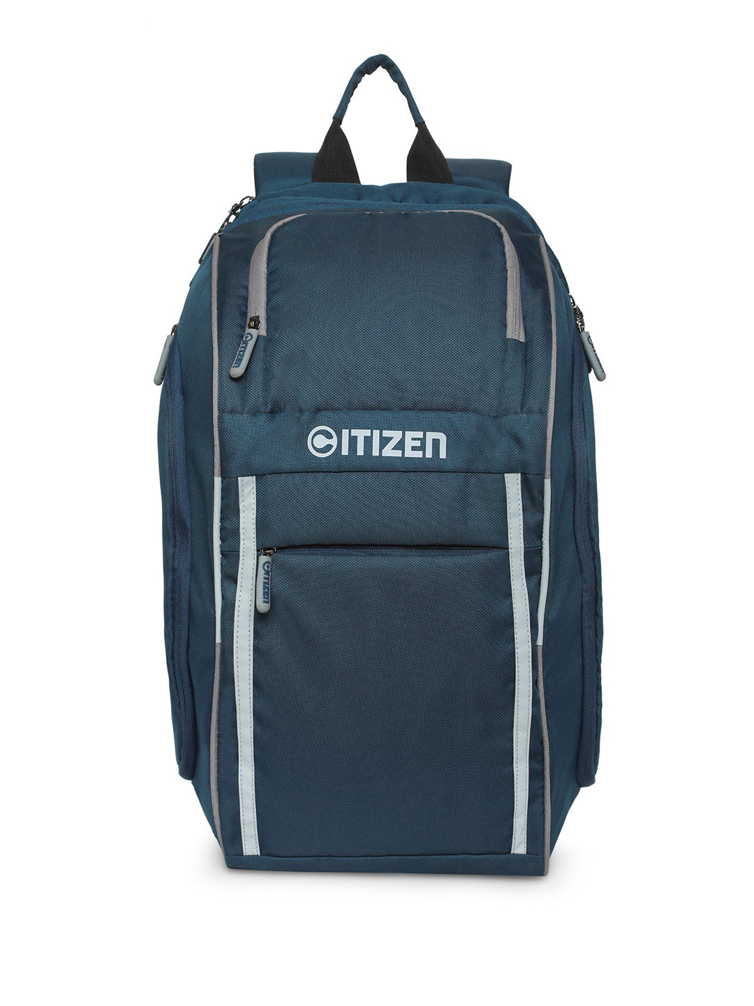 Citizen Unisex Brand Logo Contrast Detail Backpack with Reflective Strip