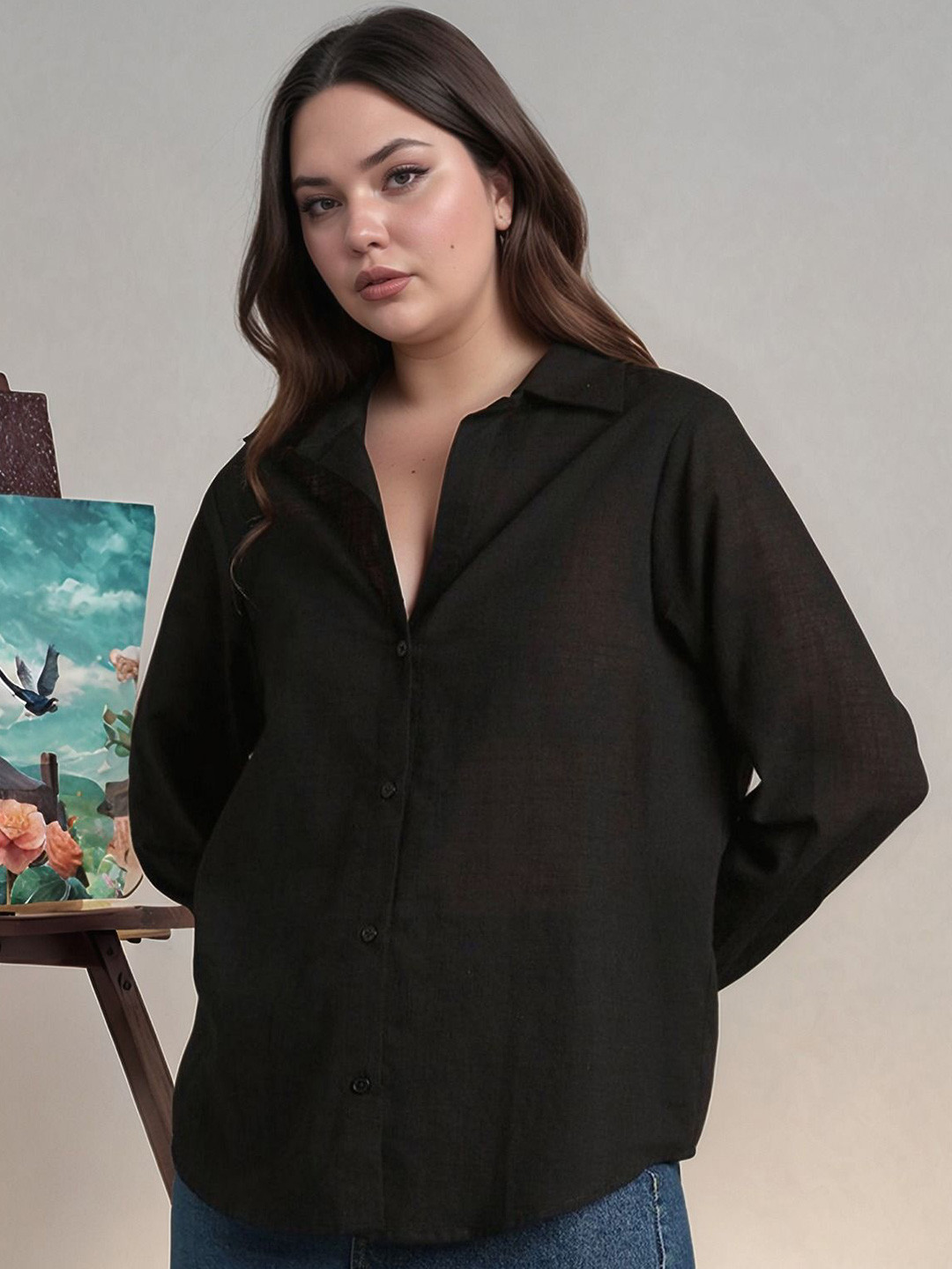 The Roadster Lifestyle Co Oversized Shirts