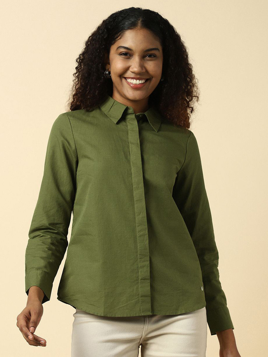 Allen Solly Woman Women Formal Shirt