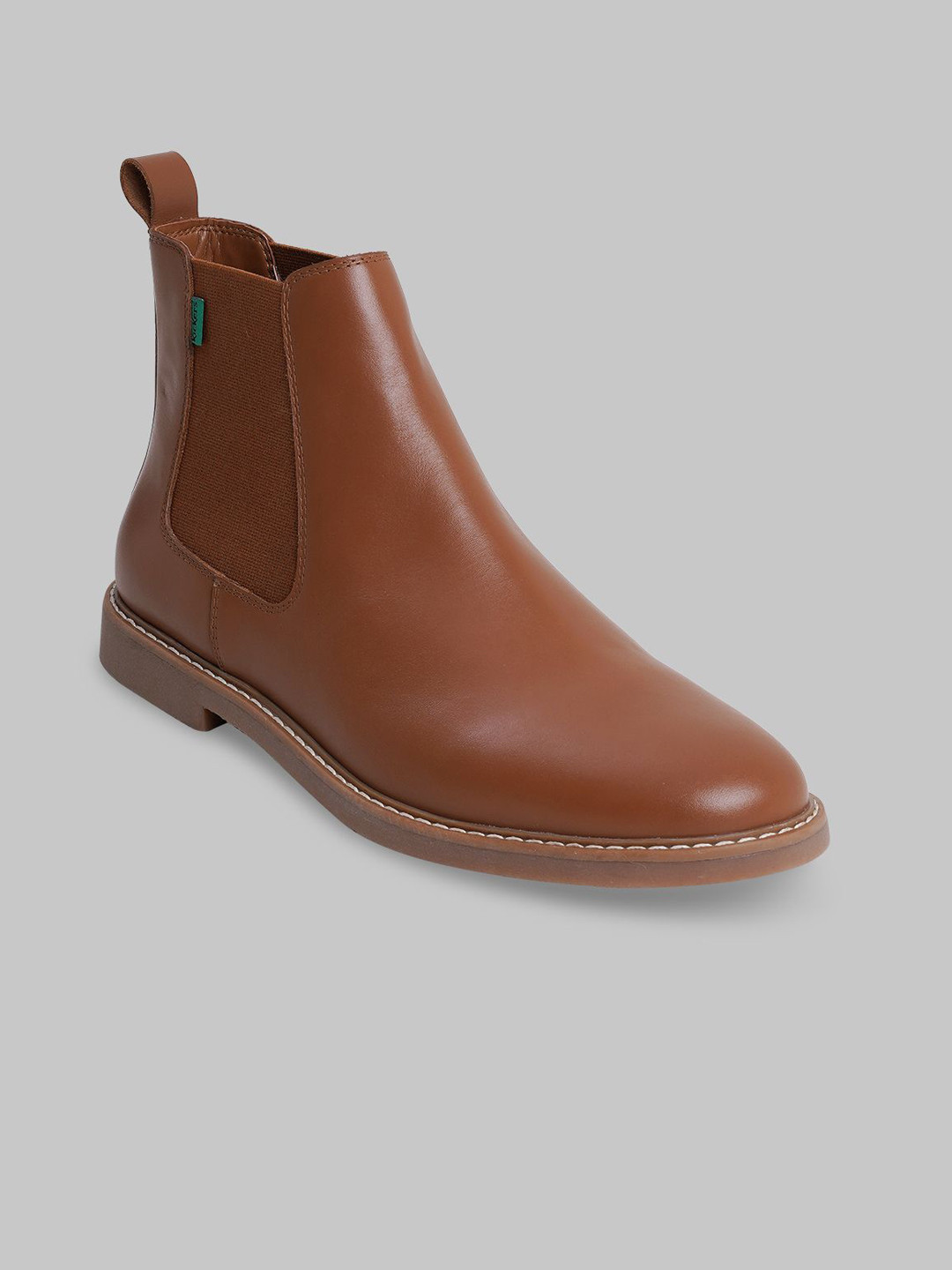 Kickers Men Leather Chelsea Boots