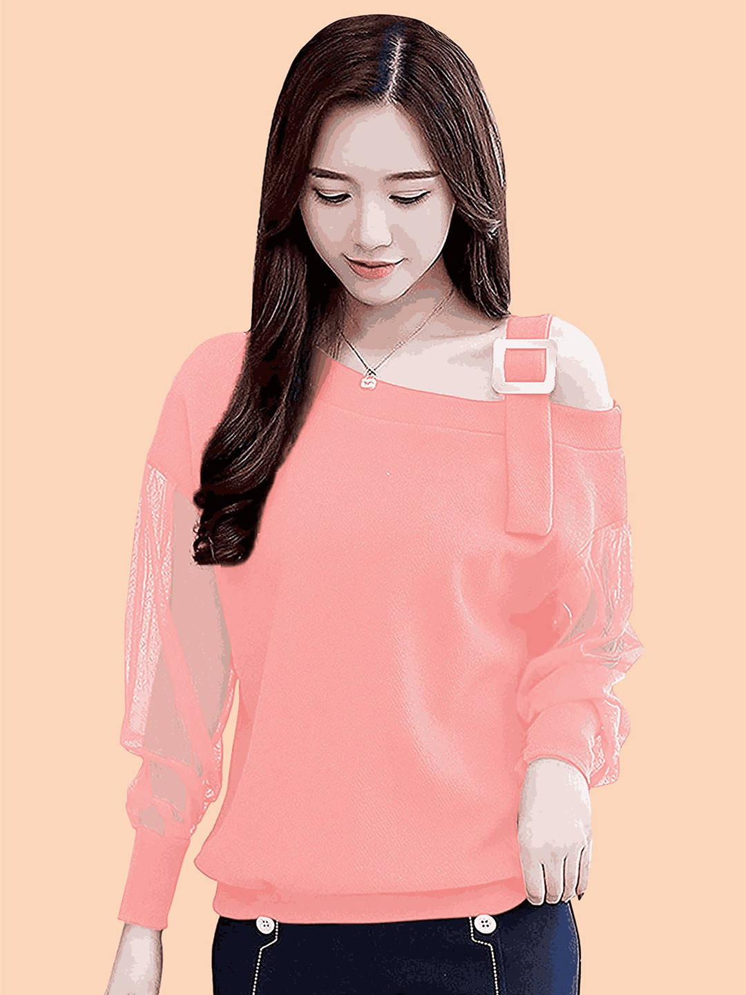 DressBerry One Shoulder Top