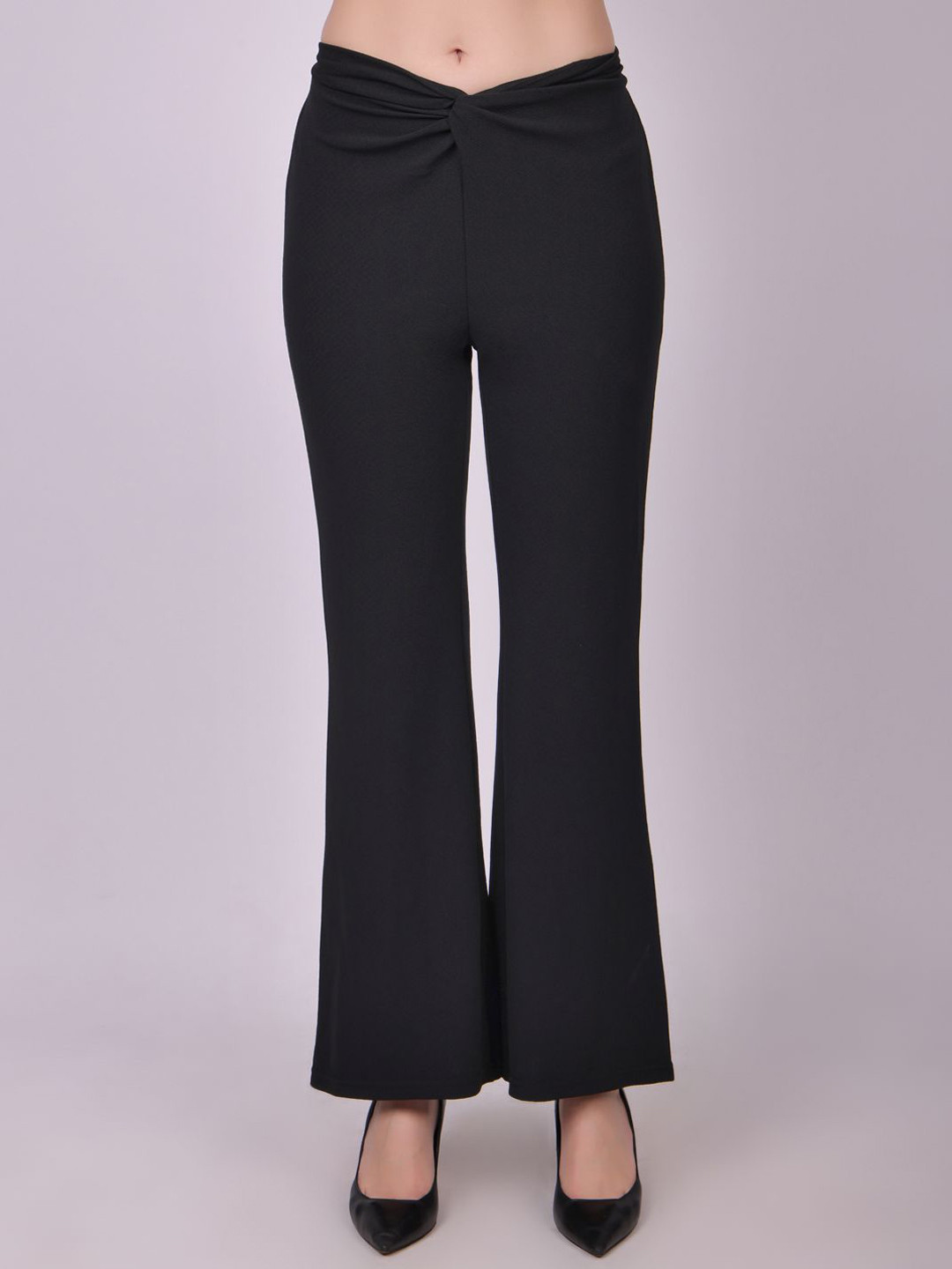 MICHAEL KOVLIN Women Casual Knot Fit Trousers