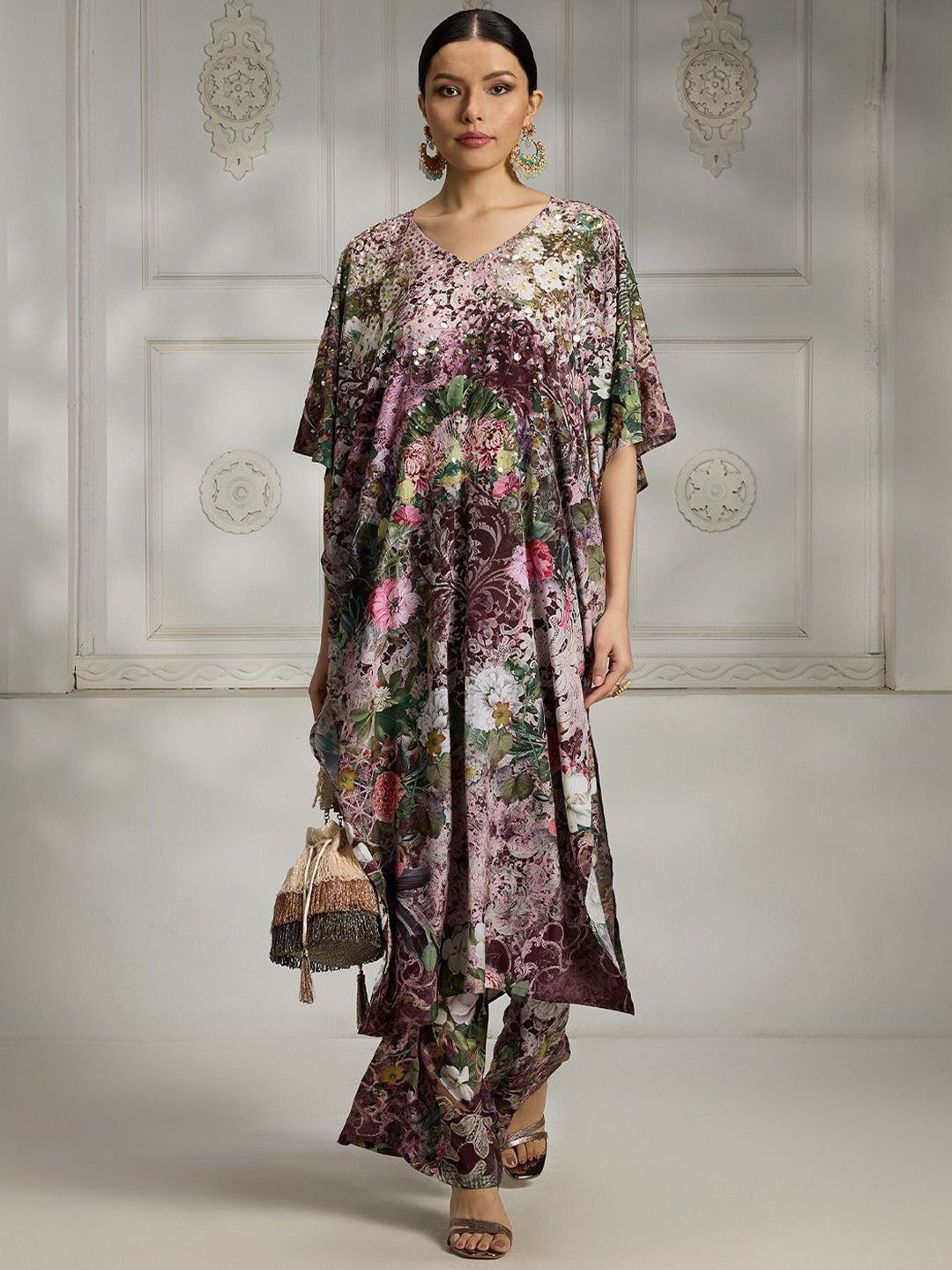 Rivaar By Rocky Star Women Paisley Printed Regular Kurti with Palazzos