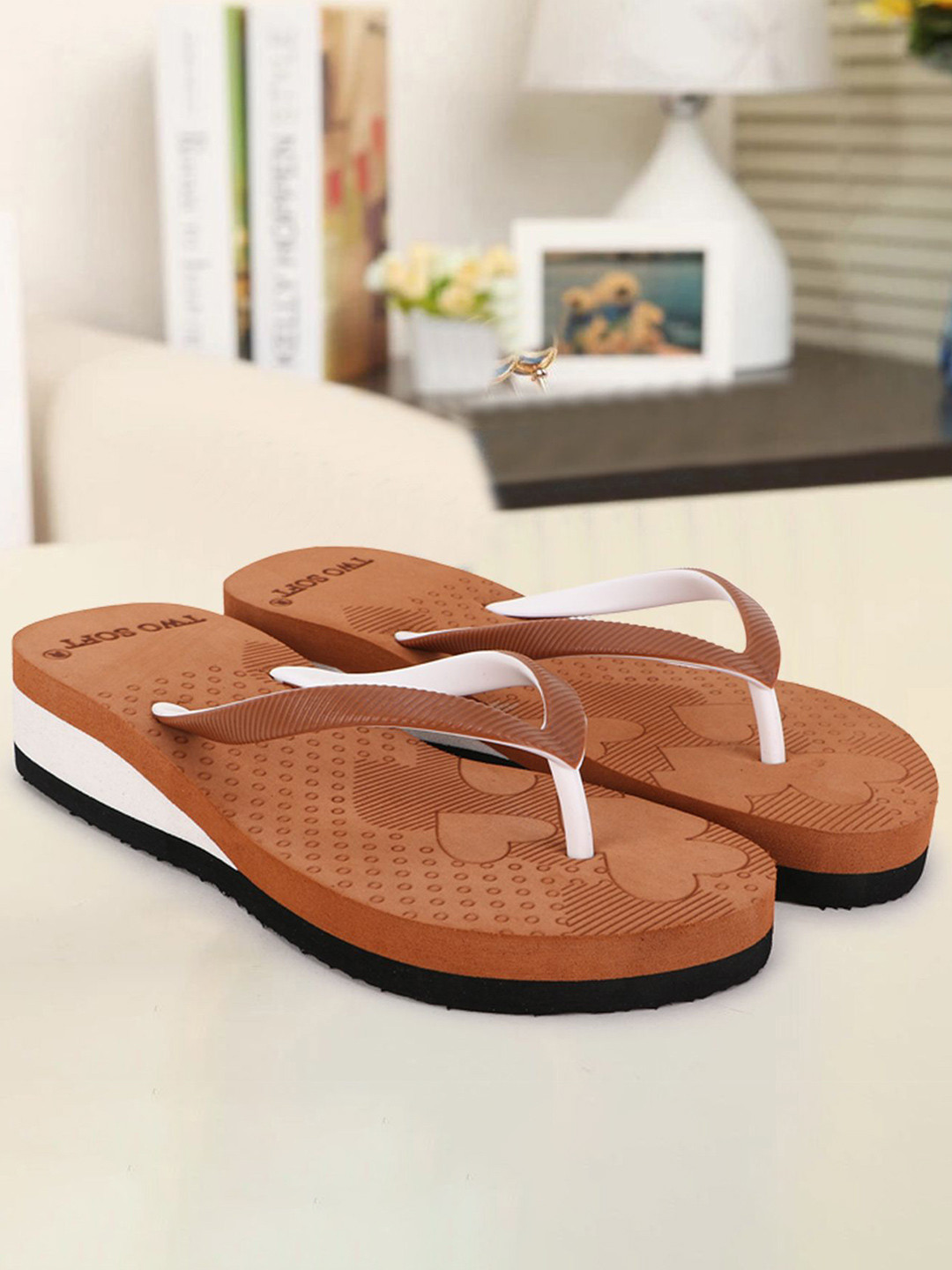 TWO SOFT Women Thong Flip-Flops