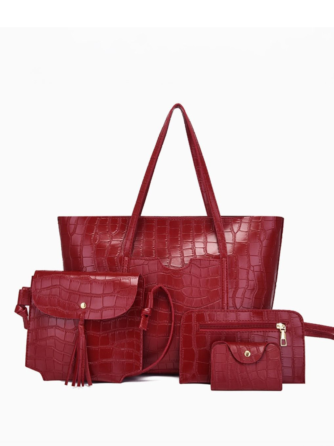 CORSICA Set Of 4 Structured Shoulder Bags