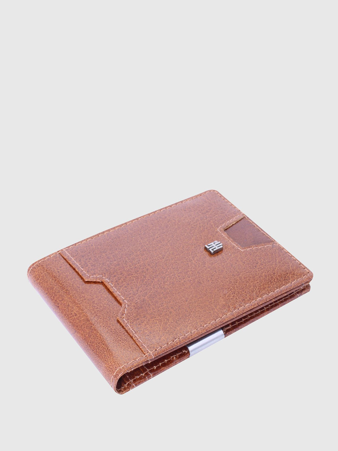 THE HOLISTIK Men Leather Two Fold Wallet