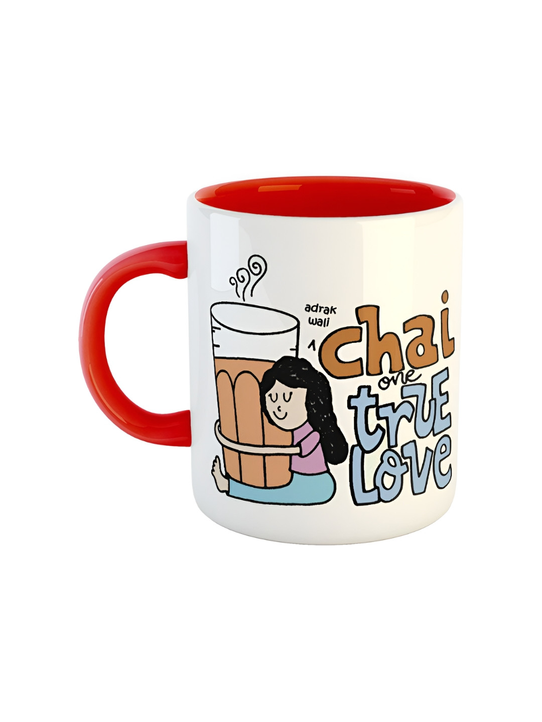 ARTBUG Best Mama White Typography Ceramic Handmade Mug-350ml