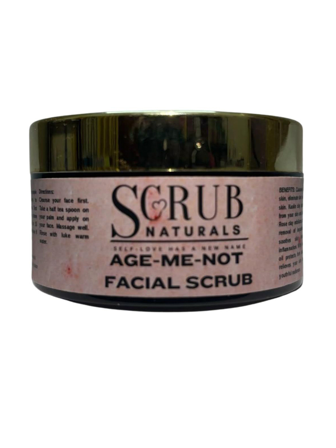 SCRUB NATURALS Age Me Not Improved Skin Texture Facial Scrub - 100 g