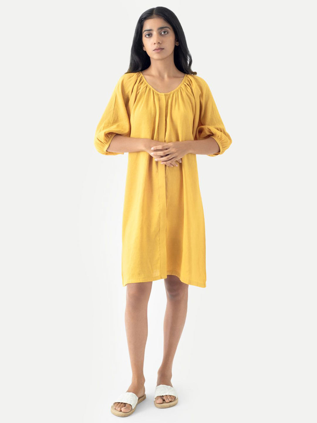 Tailor Didi Flared Sleeve Dress