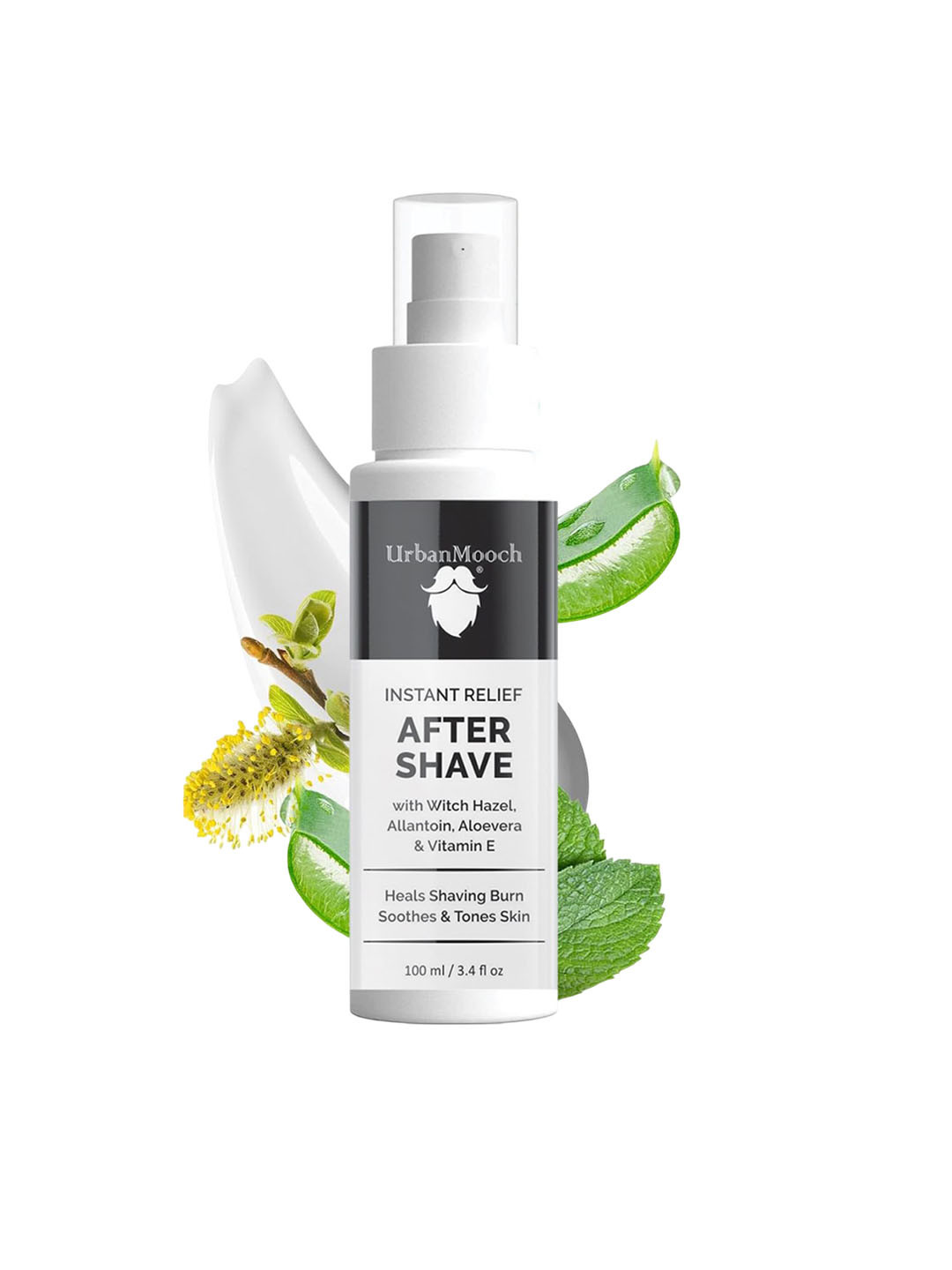 UrbanMooch Men Instant Relief After Shave Lotion With Aloe Vera- 100 ml