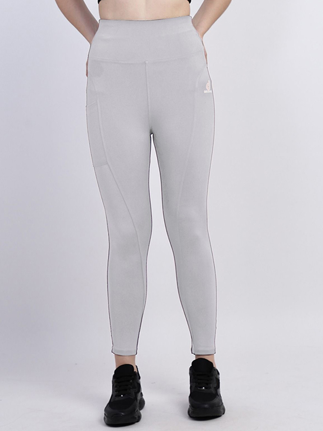 SS Sanket Synthetics Women High Rise Rapid-Dry Sports Gym Tights