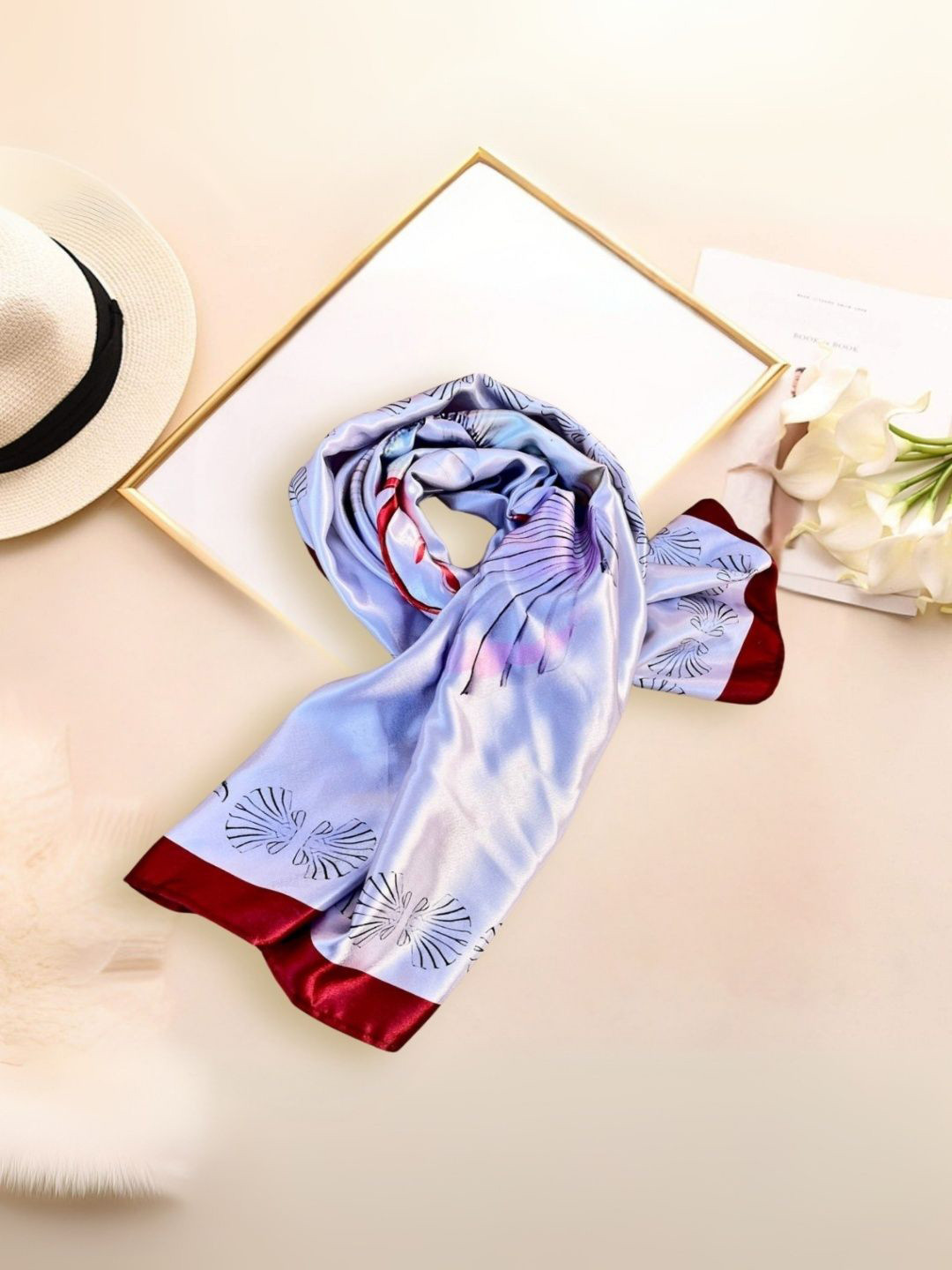 KLISHAA ART Women Printed Scarf