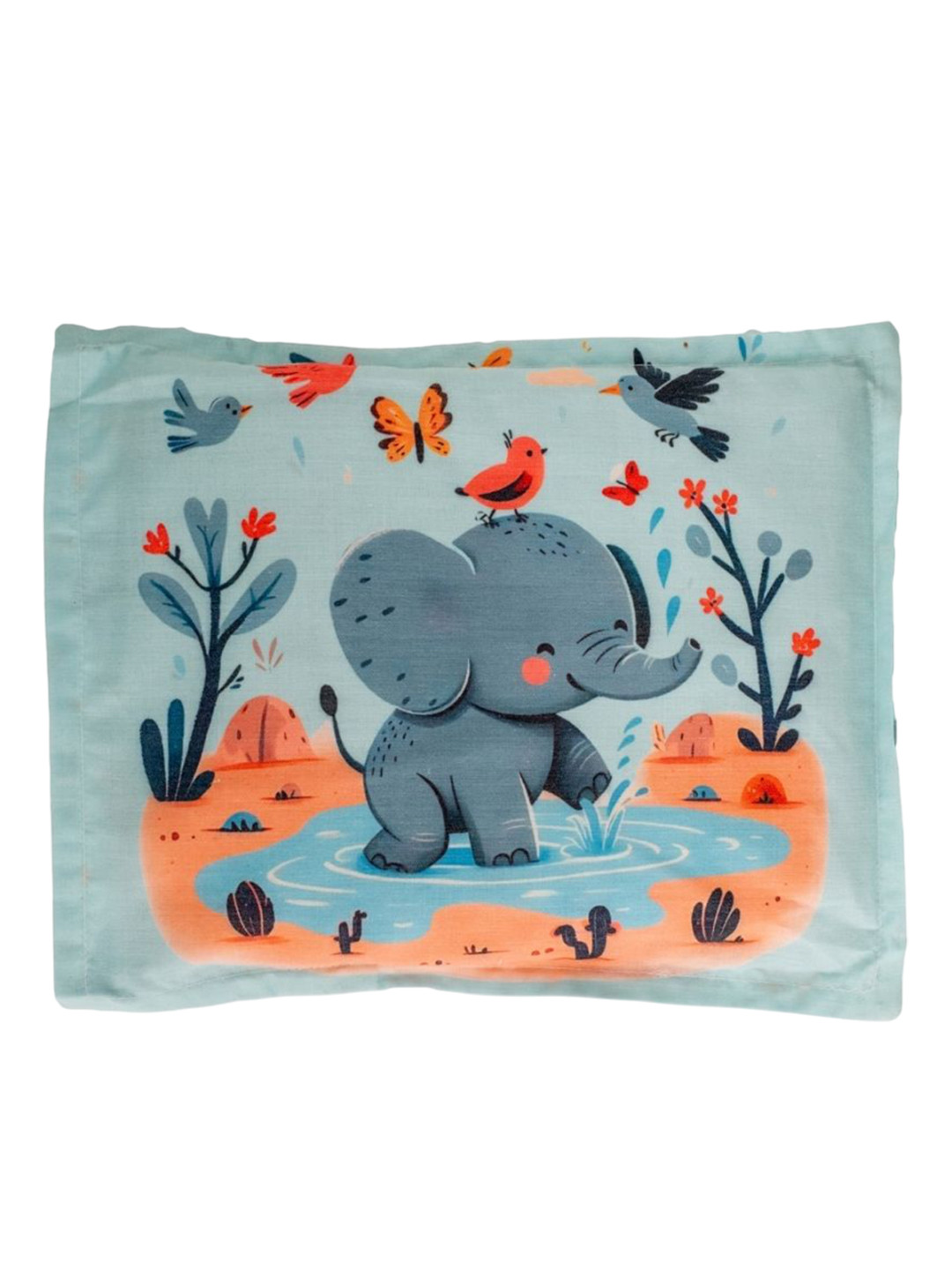 Adore Infants Elephant Printed Baby Pillow