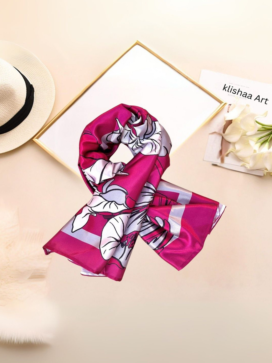 KLISHAA ART Women Printed Scarf