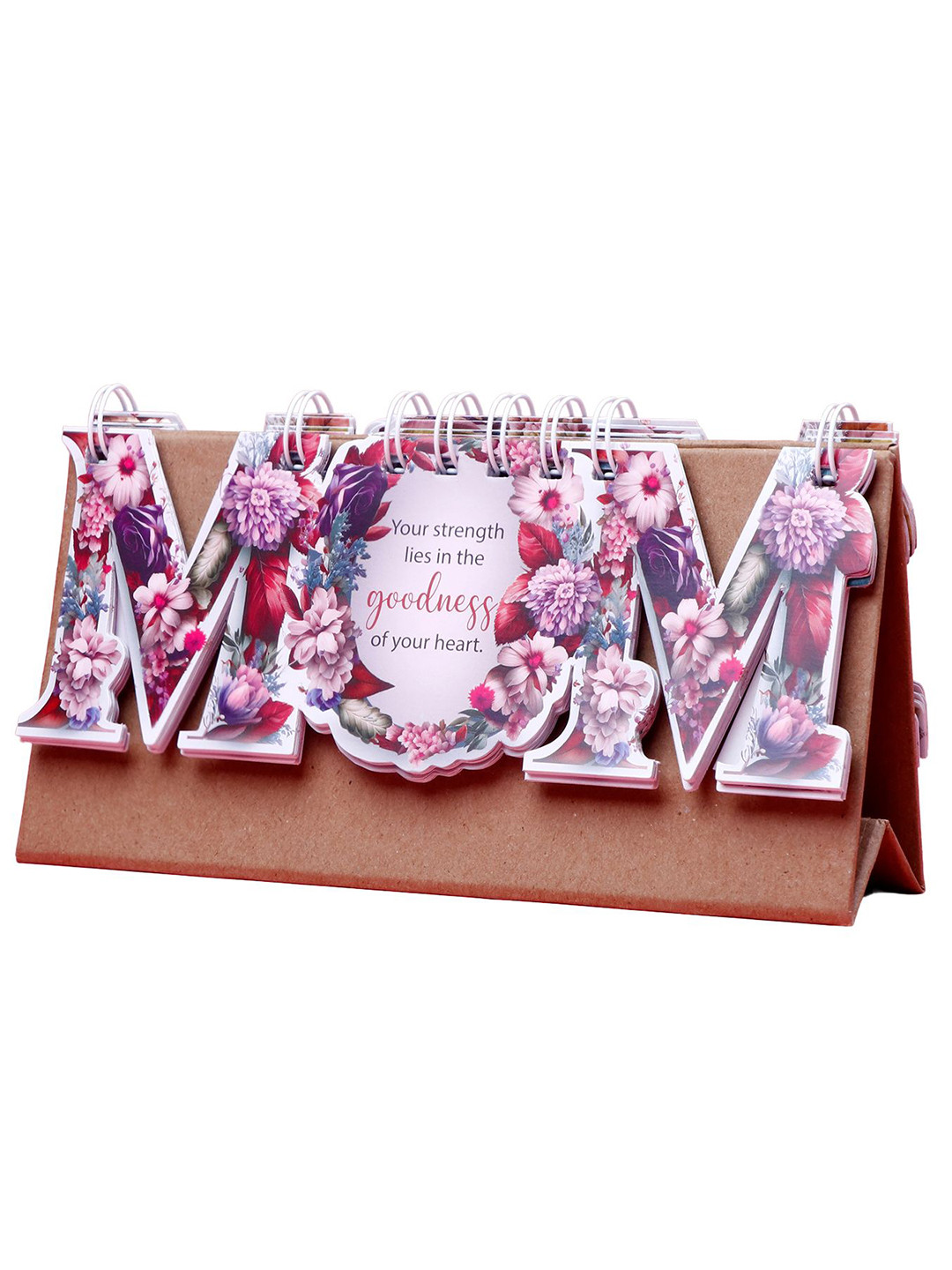 Archies Pink & White Printed MOM Quotation Stationery
