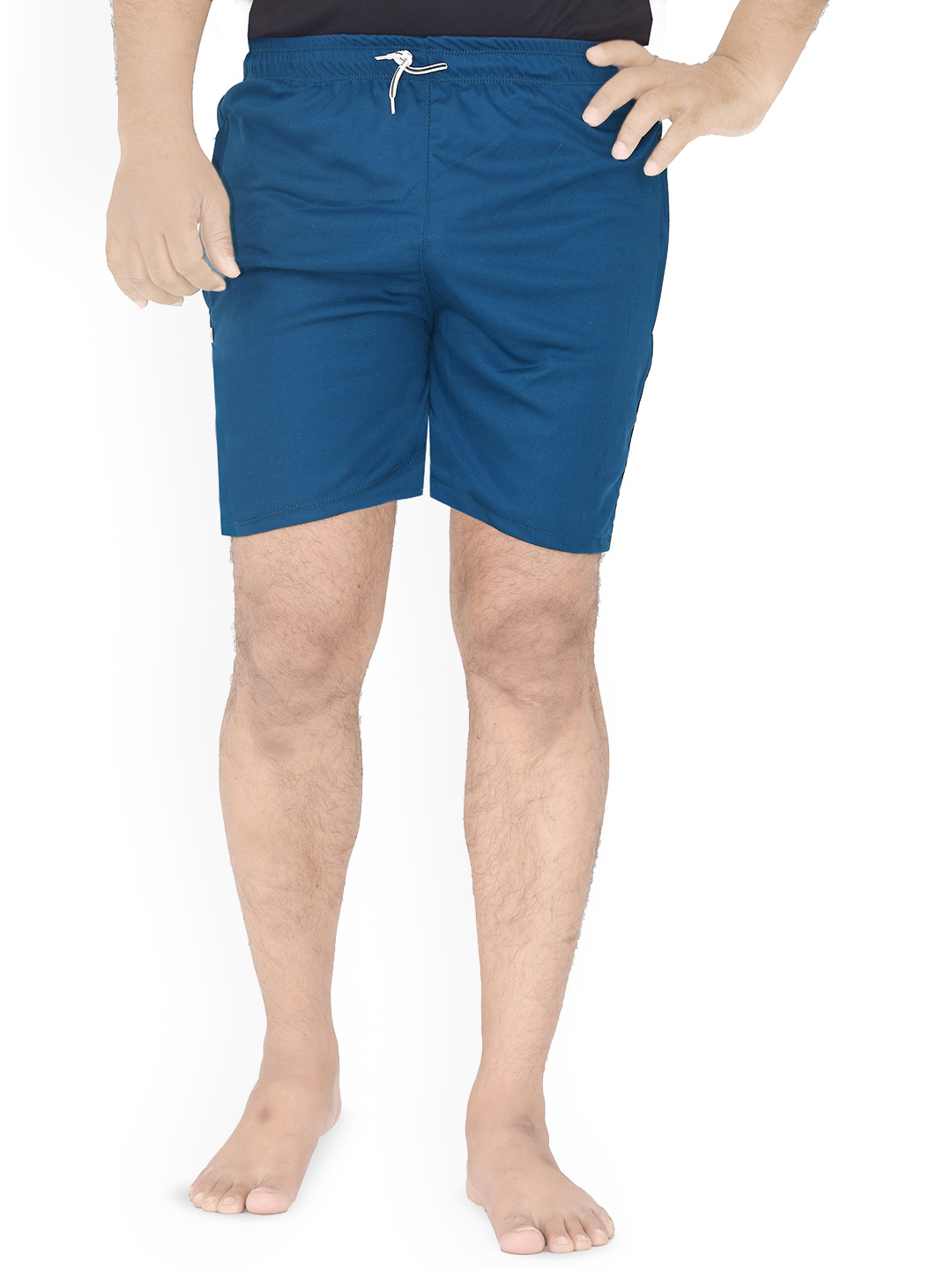 BAESD Men High-Rise Polyester PU Coated Outdoor Sports Shorts