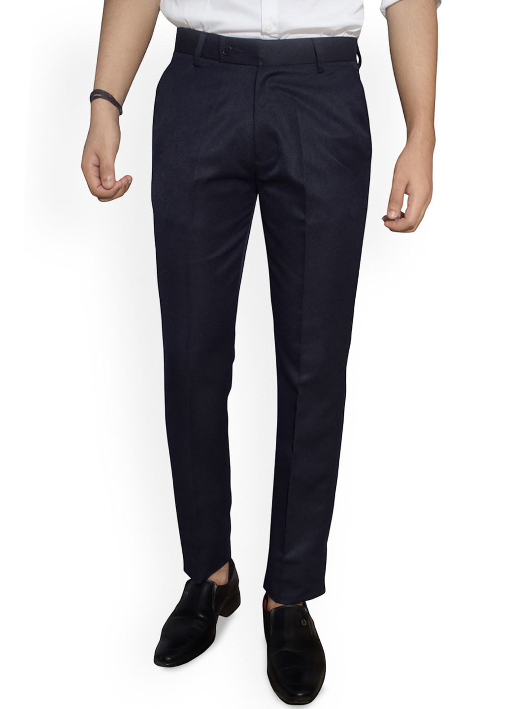 KUNDAN Men Easy Wash Trousers