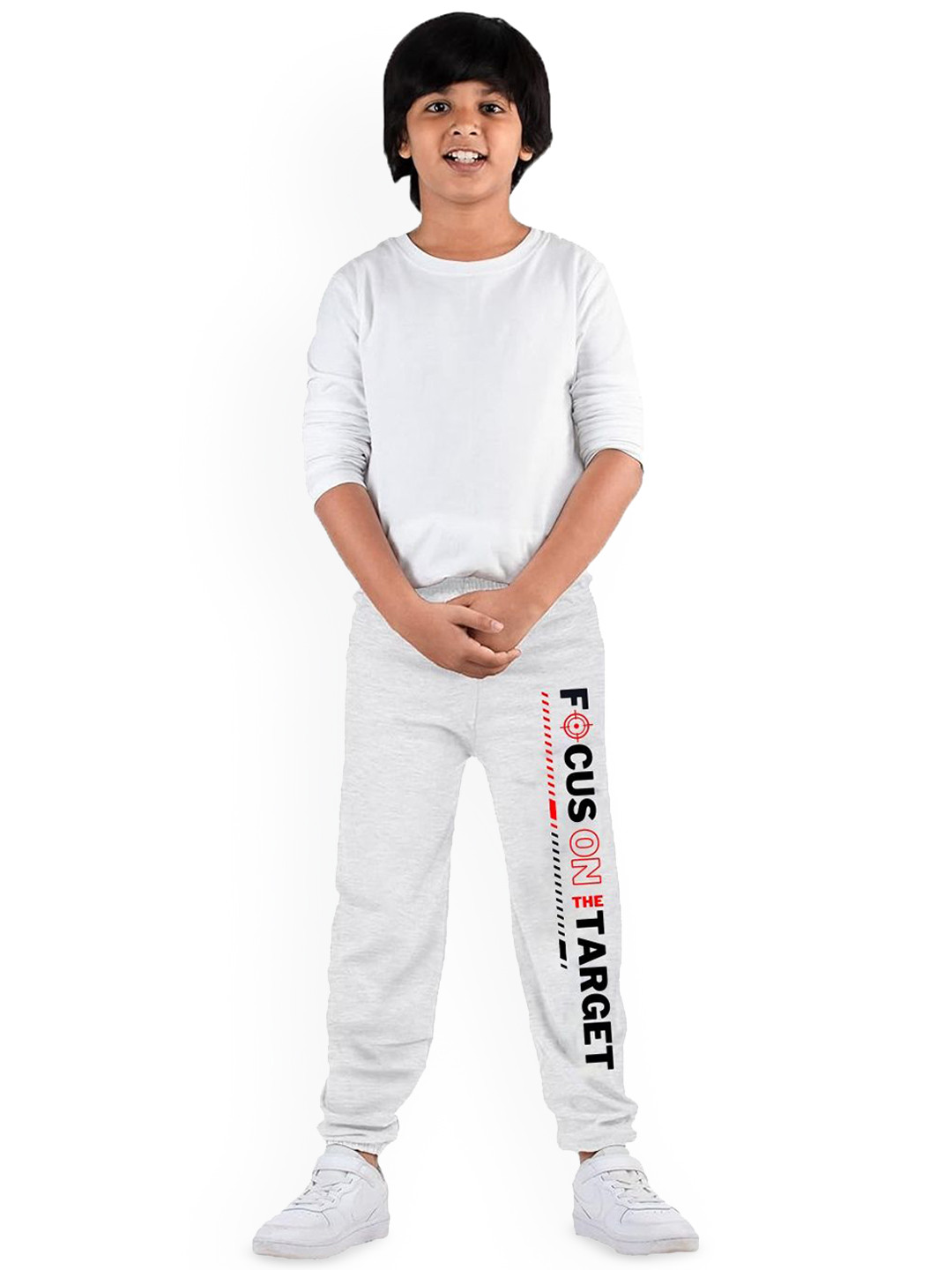 Swanker Kids  Mid-Rise Sports Track Pants