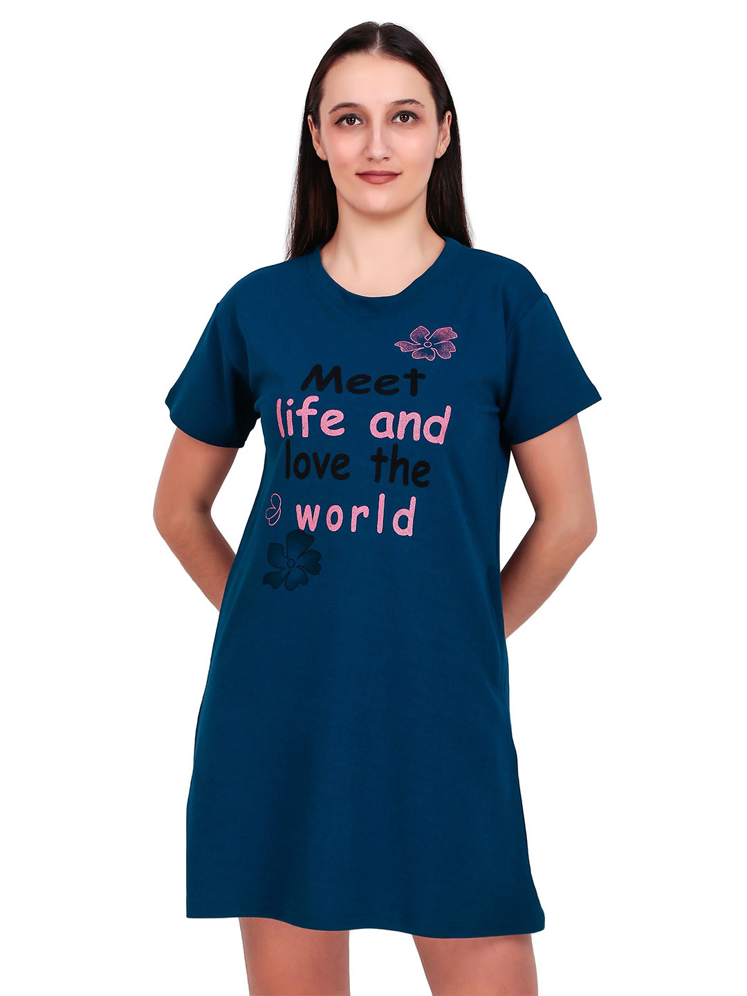 BOMBSHELL Printed Nightdress