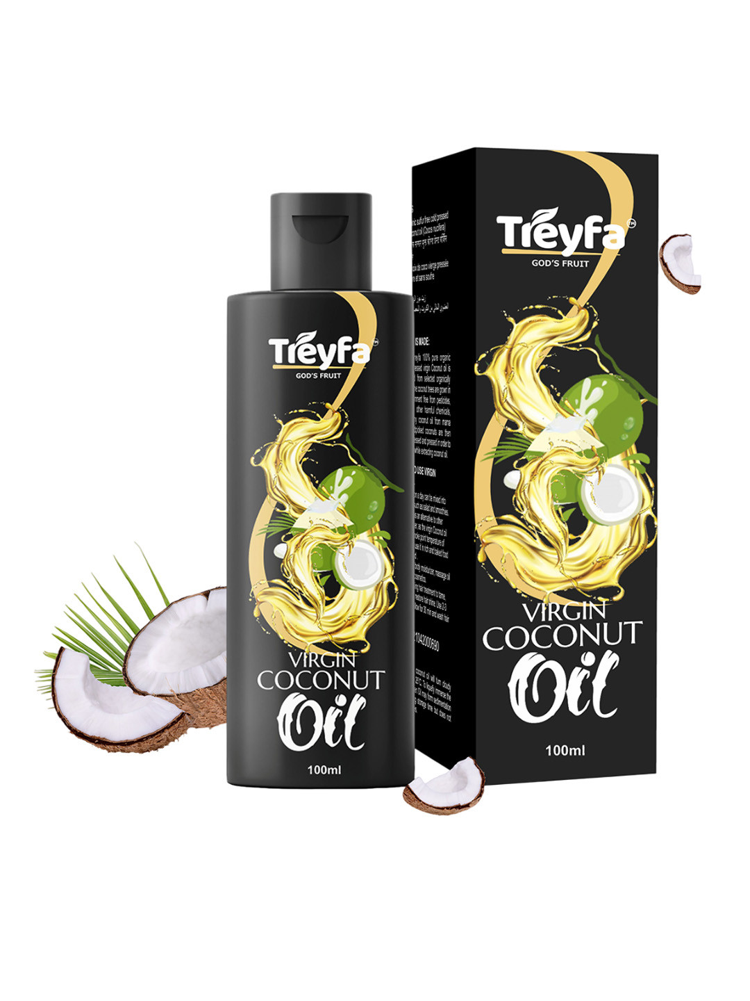 Treyfa Virgin Coconut Hair Oil - 100 ml