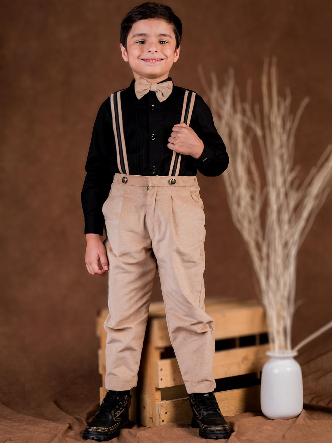 TOPLOVE Boys Party Suspender Set