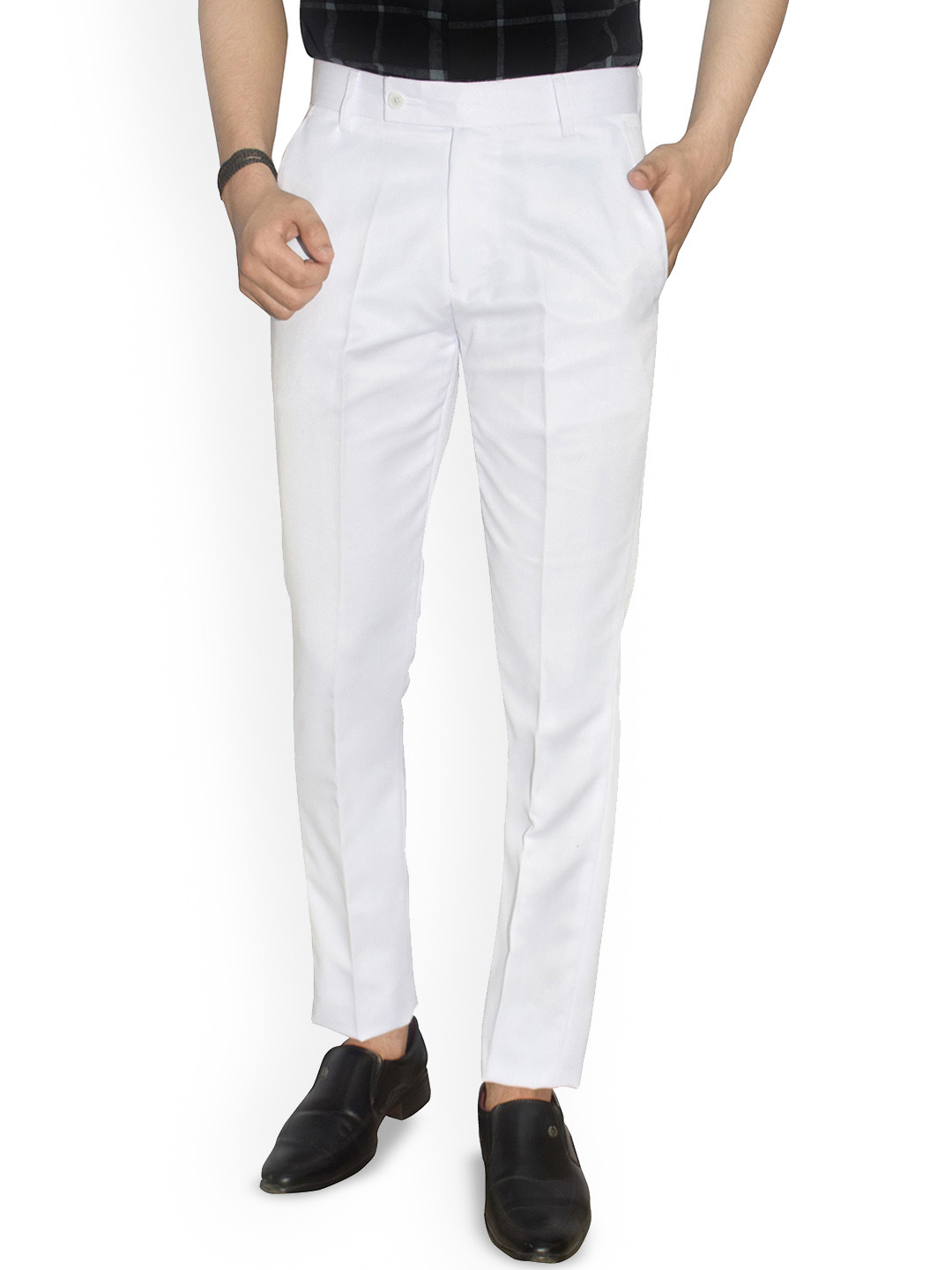 KUNDAN Men Easy Wash Trousers