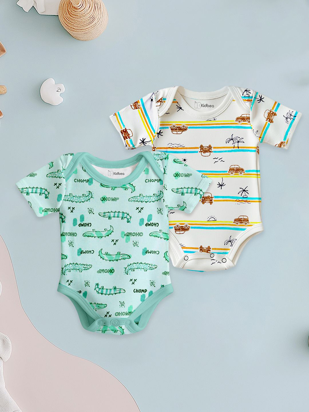 Kidbea Infants Pure Organic Cotton Onesie