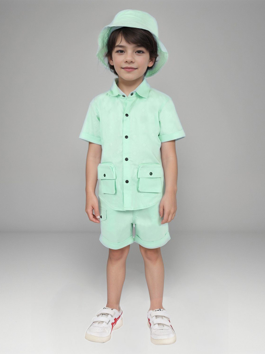 Bad Boys Boys Short Sleeves Shirt With Shorts