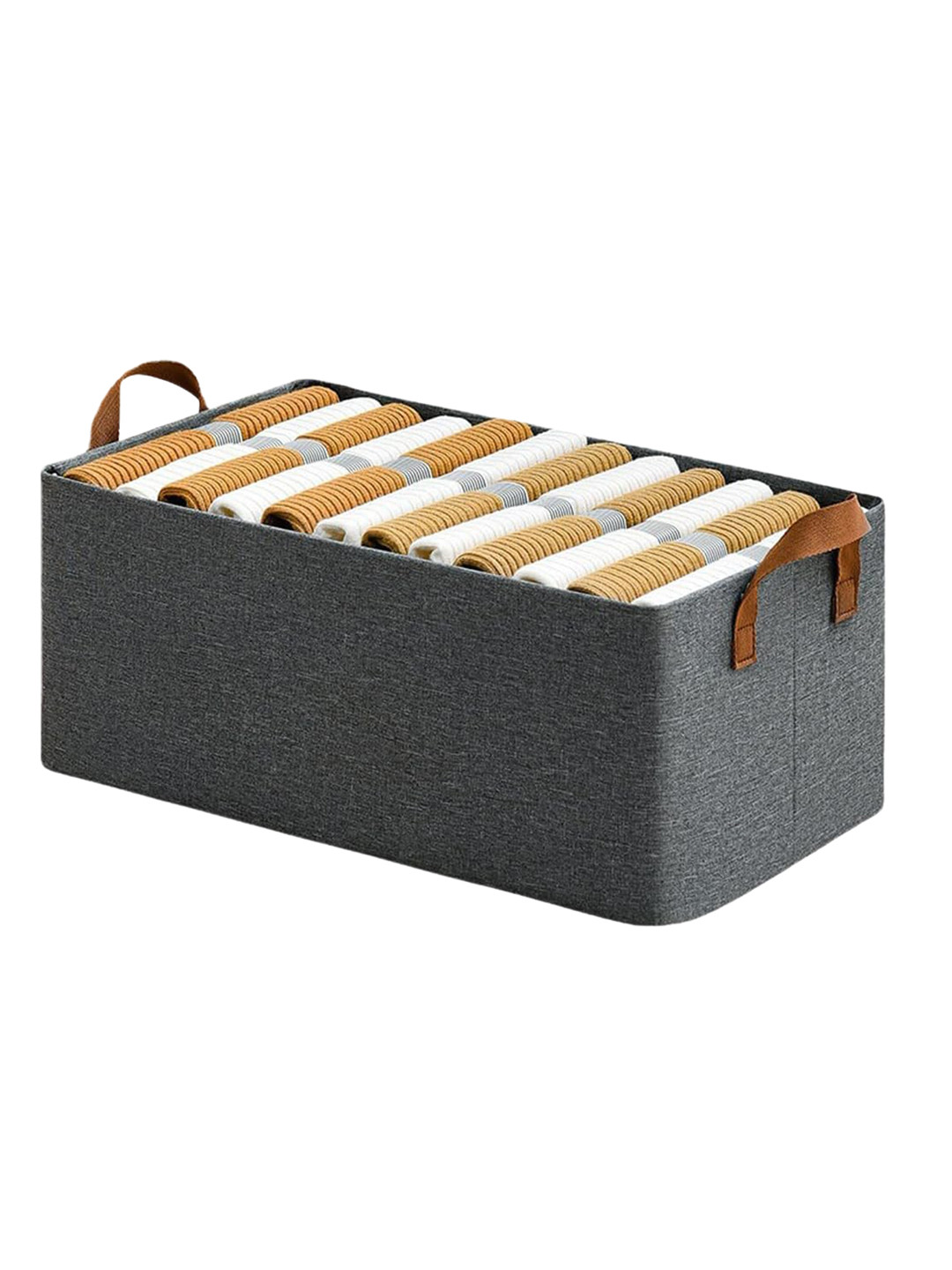 Panchhi Store Grey Multipurpose Storage Basket
