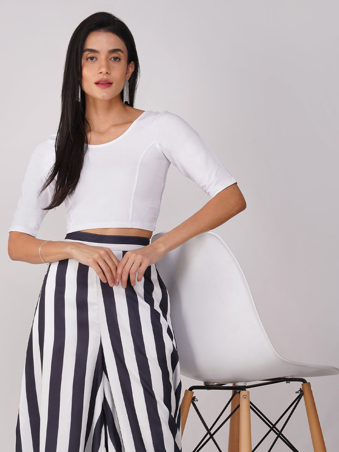 Swtantra 4-Way Stretch Short Sleeve Saree Blouse