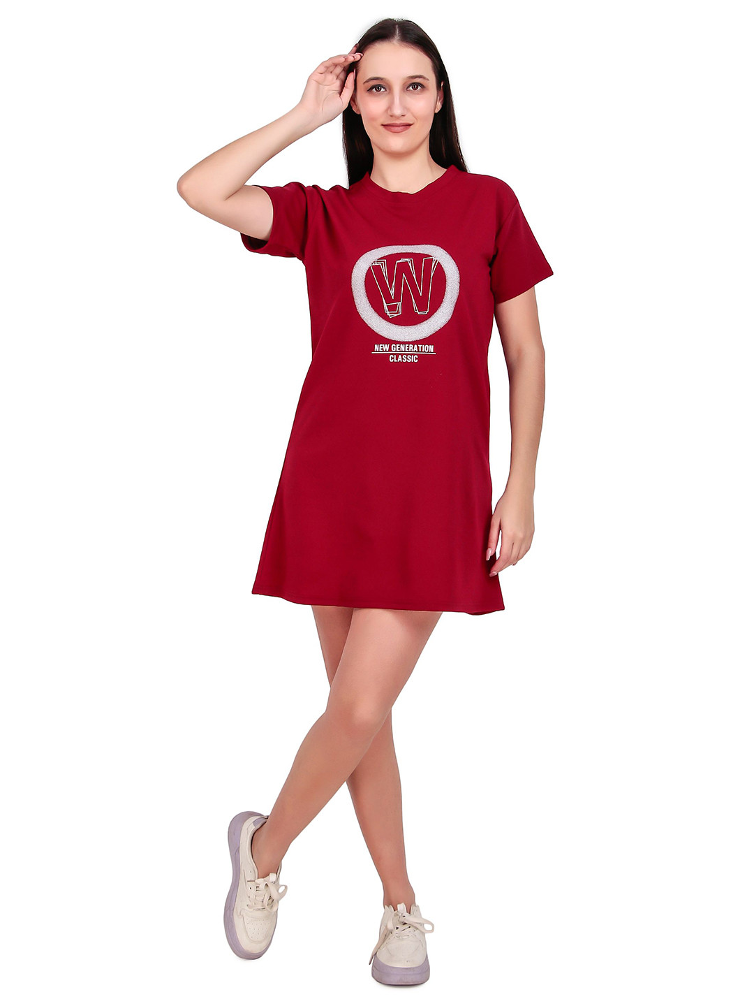 BOMBSHELL Printed Nightdress