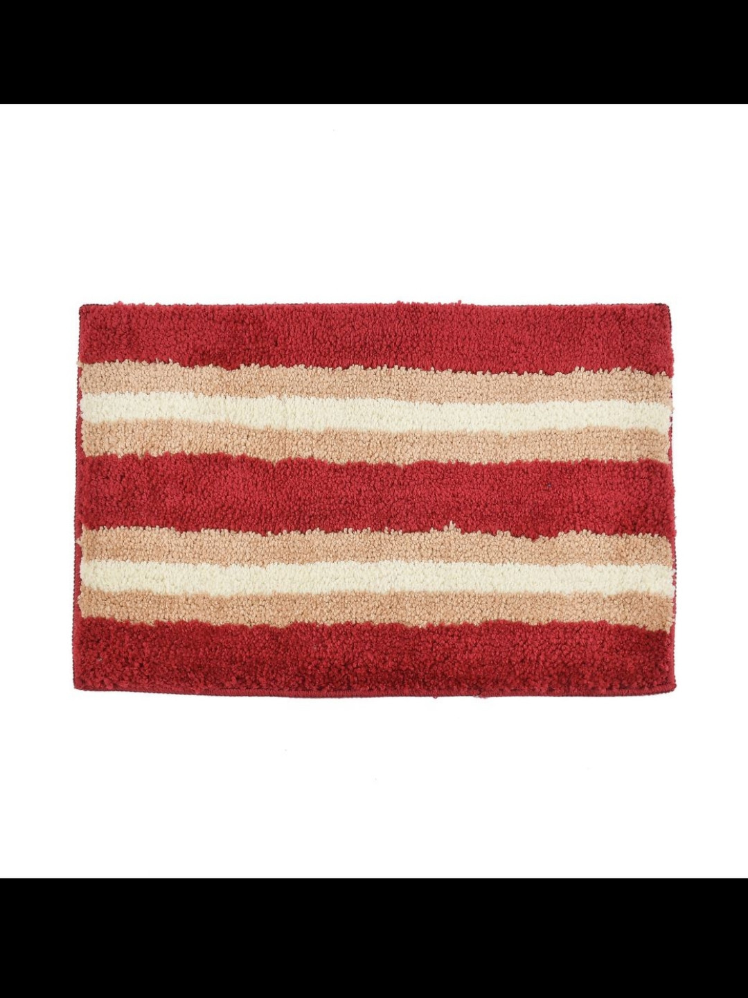 GBL COLLECTION Red Super Water Absorbent Bath Rugs