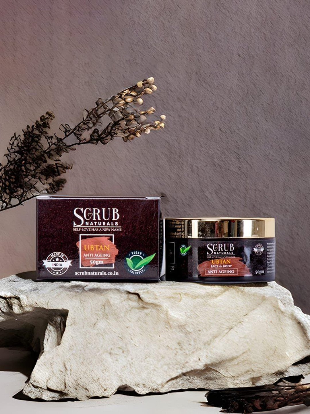 SCRUB NATURALS Anti Ageing Ubtan Powder Scrub - 100 g