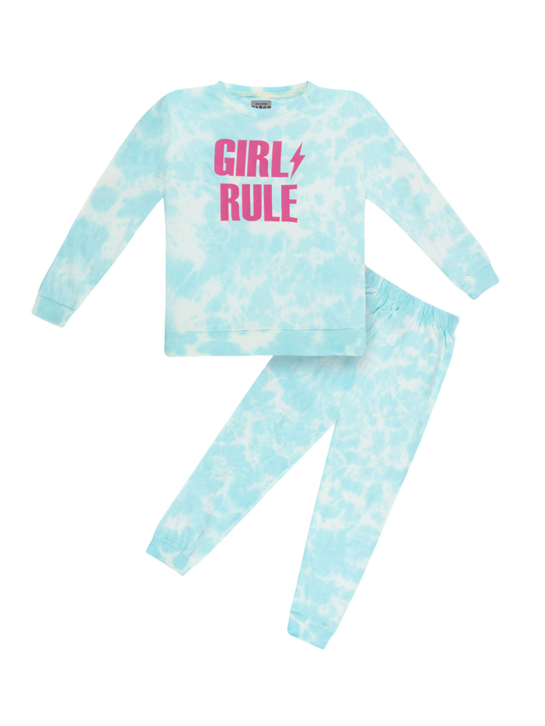 UNICORNS Girls Printed Pure Cotton Nightsuits