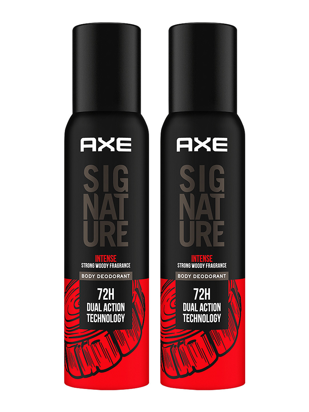 AXE Men Set of 2 Signature Intense Long Lasting Body Deodorant - 154 ml each