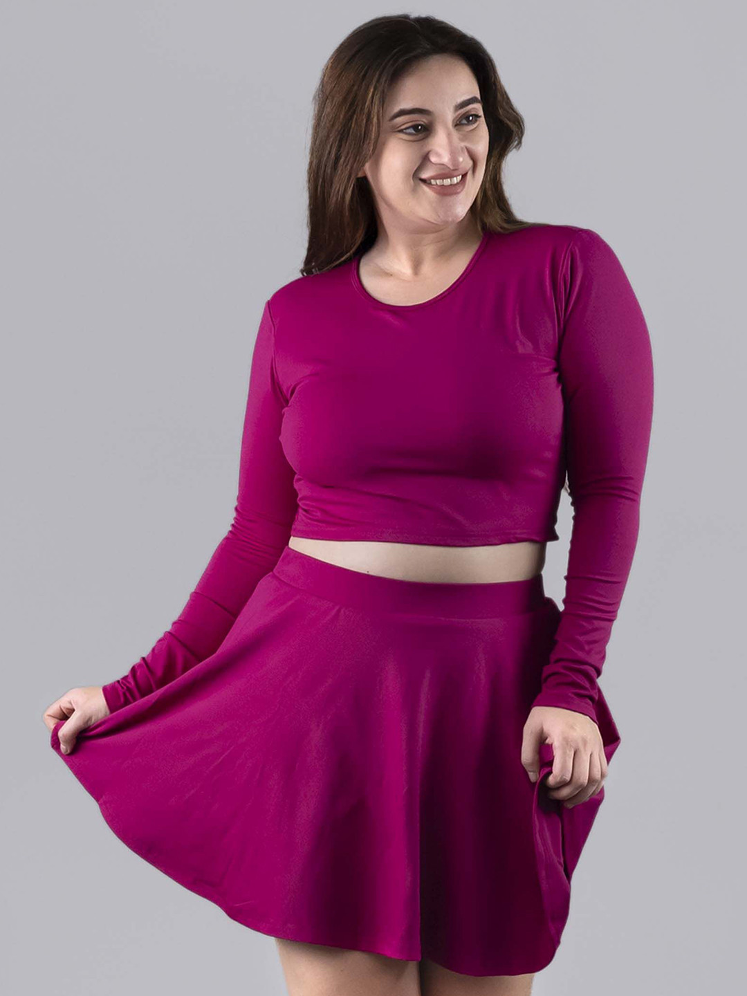 Keepfit Plus Size Padded Two Piece Swim Set