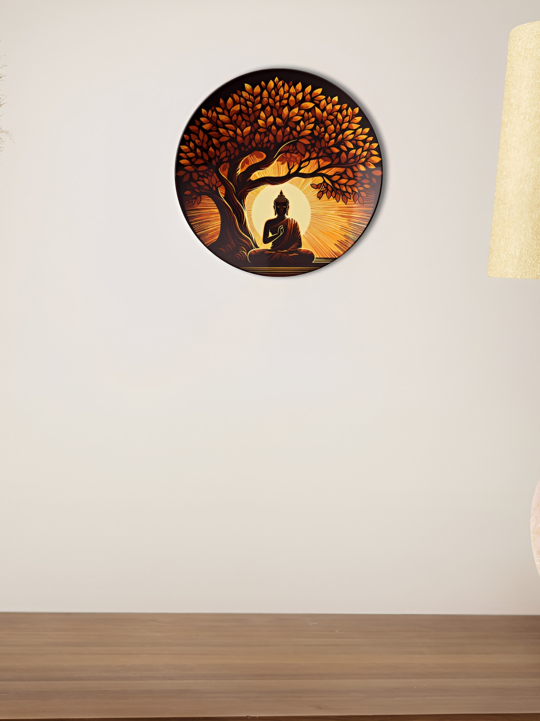 THE QUIRKY HOME The Bodhi Tree's Wisdom Crafted Ceramics Antique Hall Wall Plates-10In