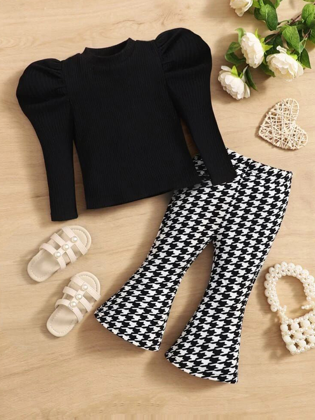 Ninas Girls Top with Trousers