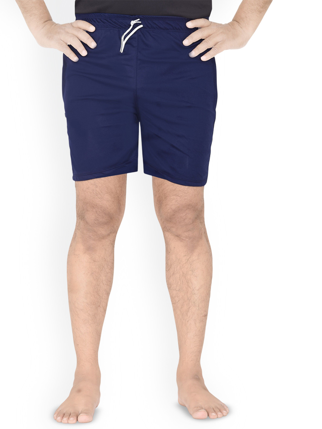 BAESD Men High-Rise Polyester PU Coated Outdoor Sports Shorts