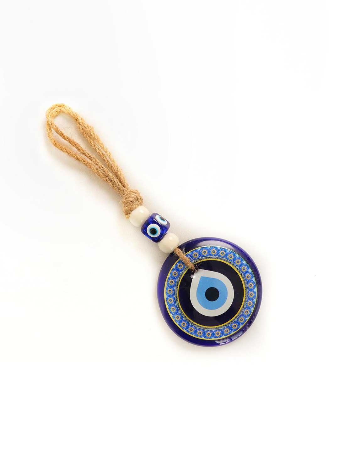 The Spiritual Living Evil Eye Glass Glossy Hall Wall Hangings-8.7In