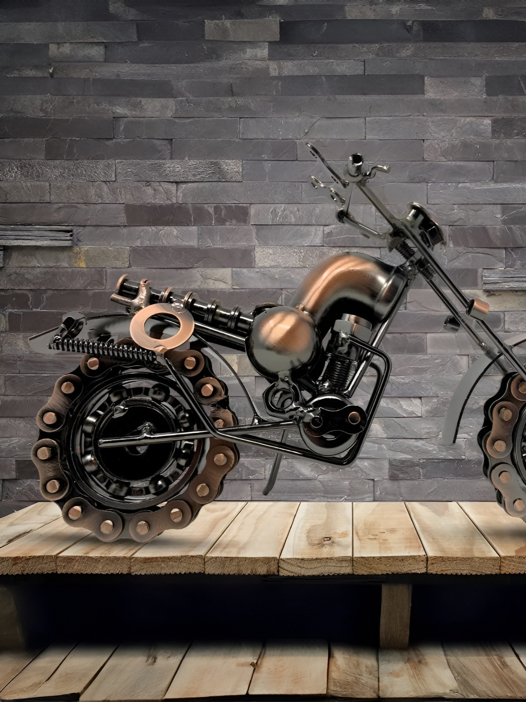Cortina Copper-Toned Curio Showpiece