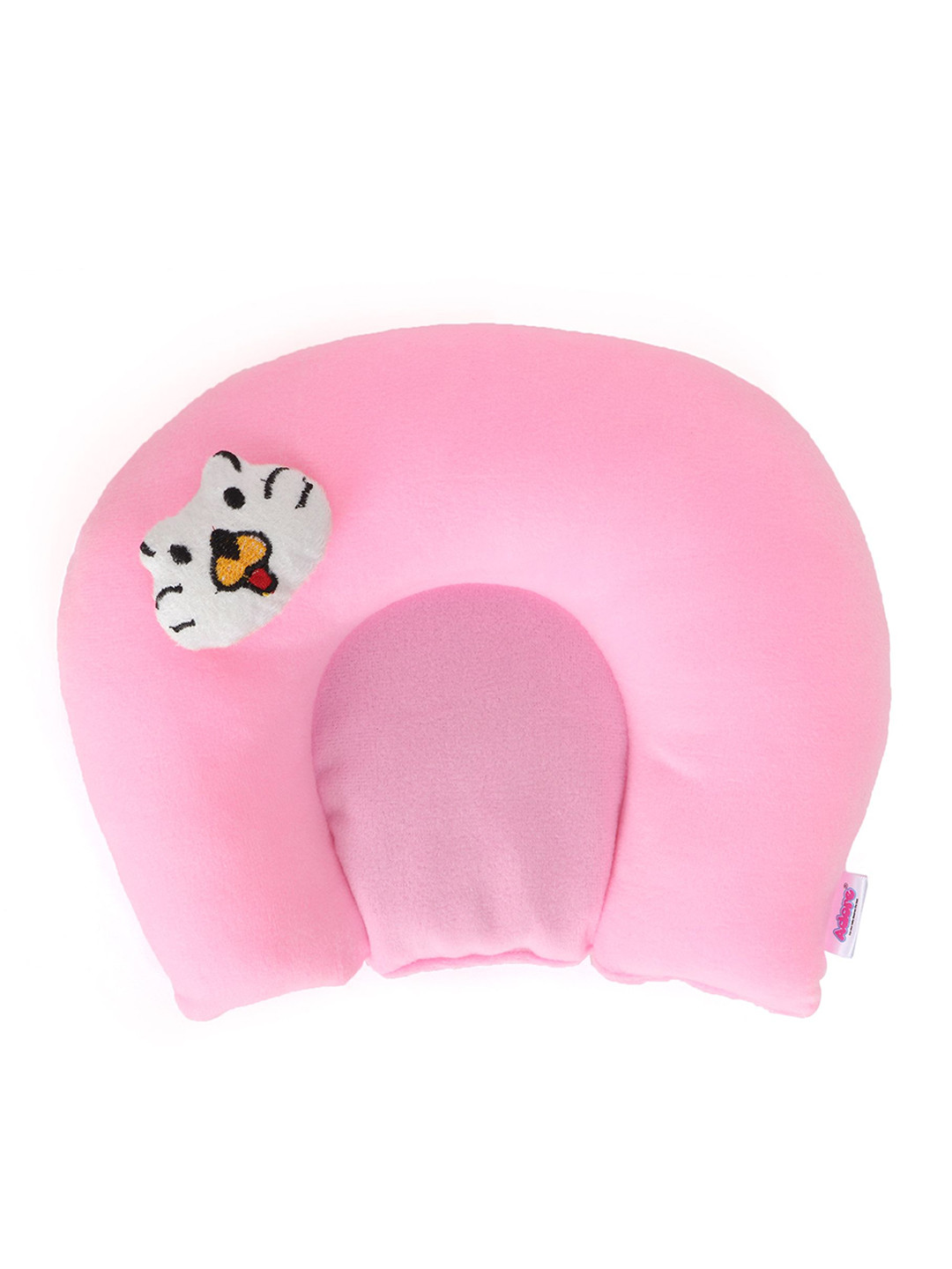 Adore Infants Kids Pink Neck Shaped Mustard Seed Pillow
