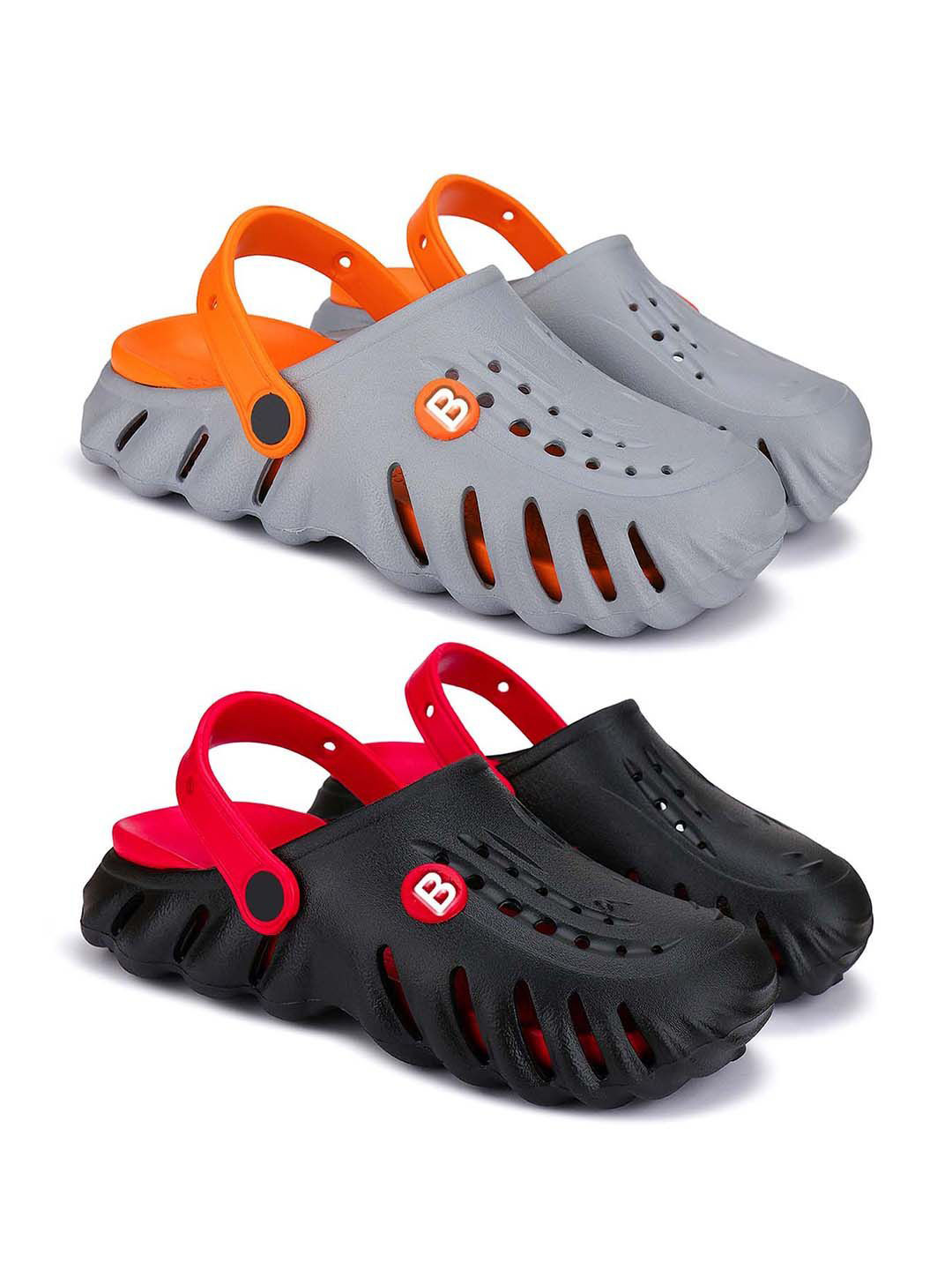 BERSACHE Girl Pack Of 2 Clogs